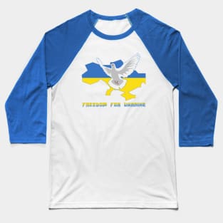 Freedom for Ukraine Baseball T-Shirt